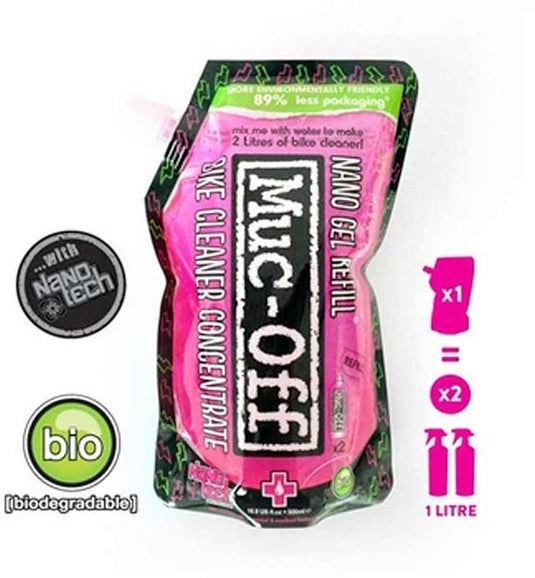 Muc-Off, Nano Tech, Concentrated Gel Bike Cleaner, 1L - TCR Sport Lab
