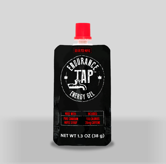 Endurance Tap - Salted Maple Syrup Energy Gel Caffeine Single 38g - TCR Sport Lab