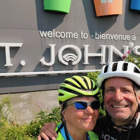 A story of one couple cycling across Canada
