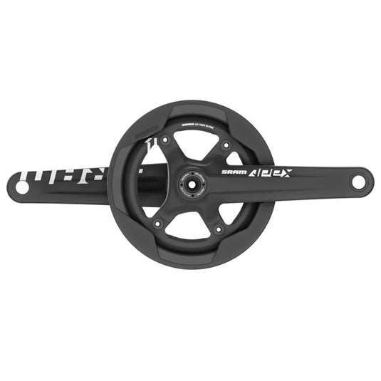 SRAM, Apex 1, Crankset, Speed: 10/11, Spindle: 30mm, BCD: 110, 42, BB30/PF30, 170mm, Black, Road
