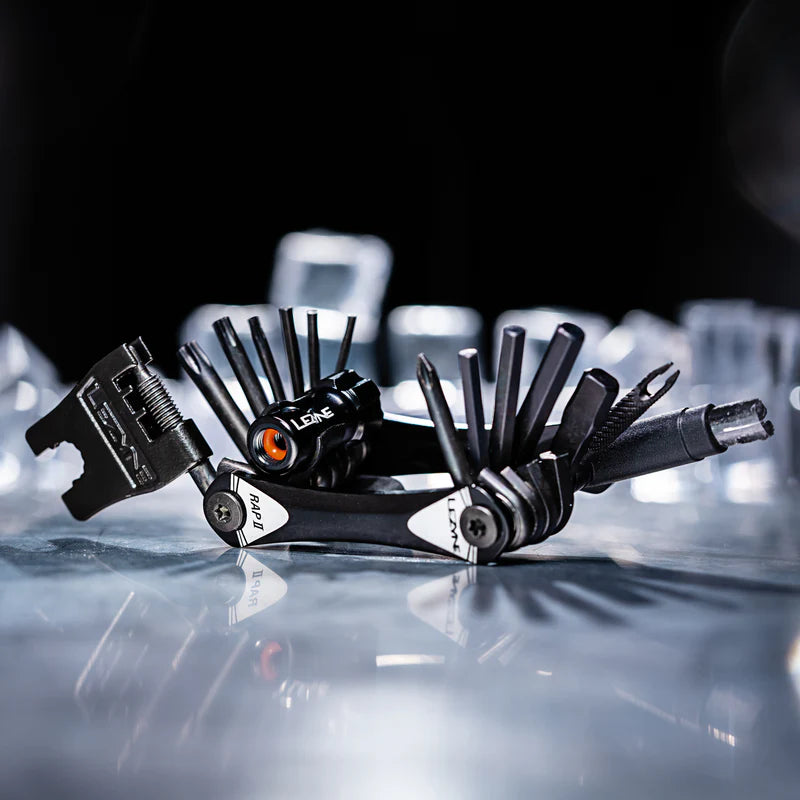 Load image into Gallery viewer, Lezyne, RAP II 13 Tubeless, Multi-Tools, Number of Tools: 13, Black - TCR Sport Lab
