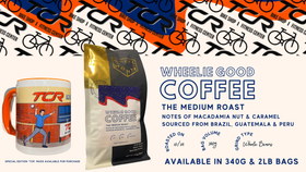 Wheelie Good Coffee (340g) & TCR Mug