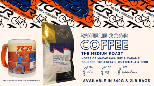 Wheelie Good Coffee (340g) & TCR Mug