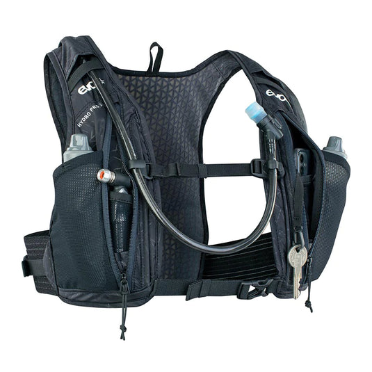 EVOC, Hydro Pro 3 + 1.5l Bladder, Hydration Bag, Volume: 3L, Bladder: Included (1.5L), Black - TCR Sport Lab