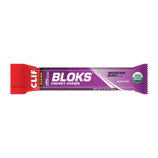 Clif, Bloks, Chews, Mountain Berry - 60g