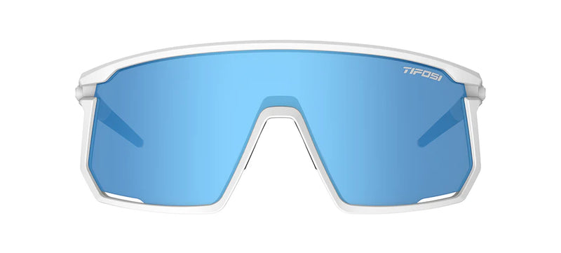 Load image into Gallery viewer, Tifosi  Moab, Matte White  Clarion Blue/AC Red/Clear
