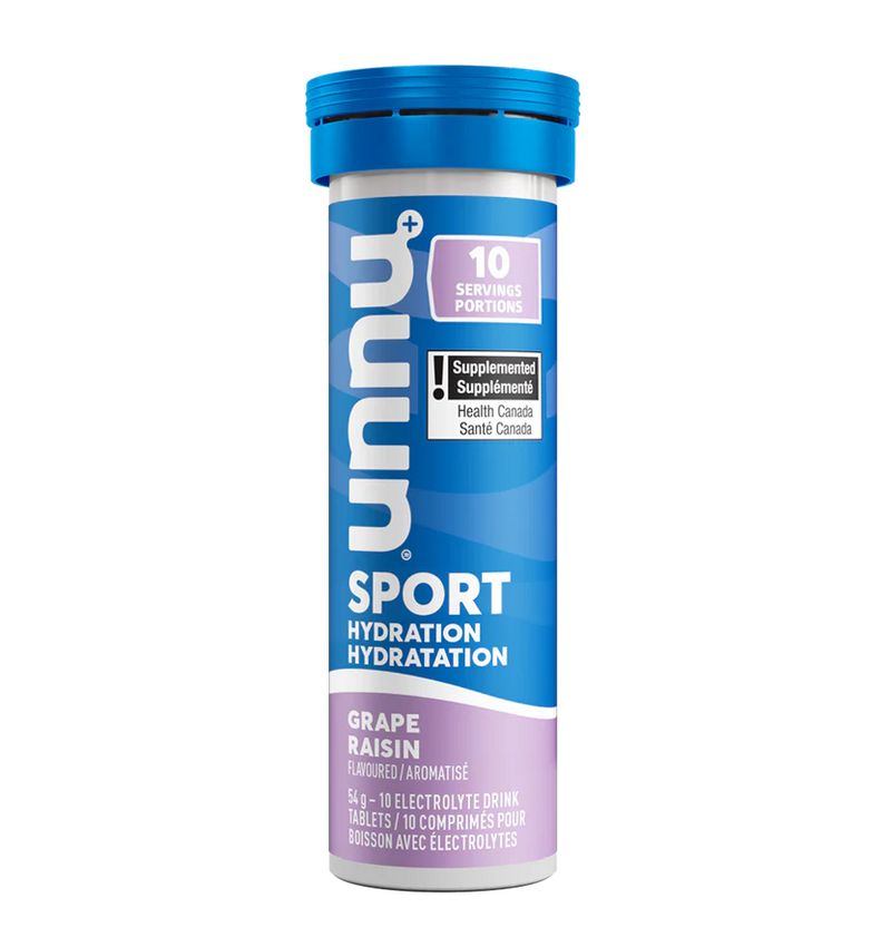 Load image into Gallery viewer, Nuun Drink Mix Sport Tablets Grape 10 Servings
