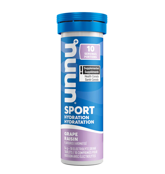 Nuun Drink Mix Sport Tablets Grape 10 Servings