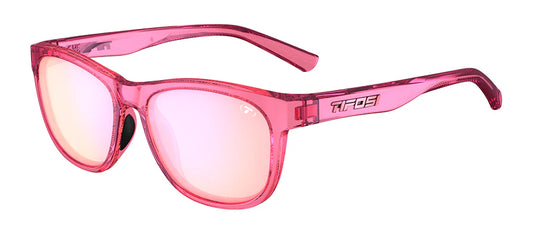 Tifosi - Swank, Radiant Rose Single Lens Sunglasses, Pink Mirror AR - TCR Sport Lab