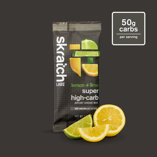 Skratch Labs Supre High-Carb Mix - Lemon and Lime Single - 53g
