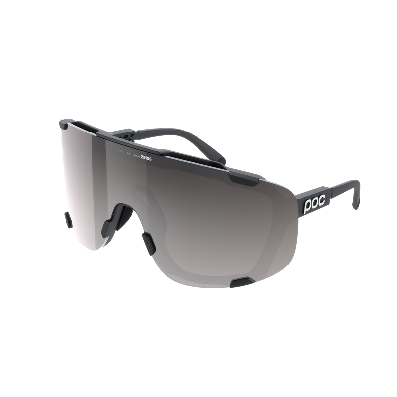 Load image into Gallery viewer, POC Devour Sunglasses - Uranium Black/Clarity Road/Partly Sunny Gold - TCR Sport Lab
