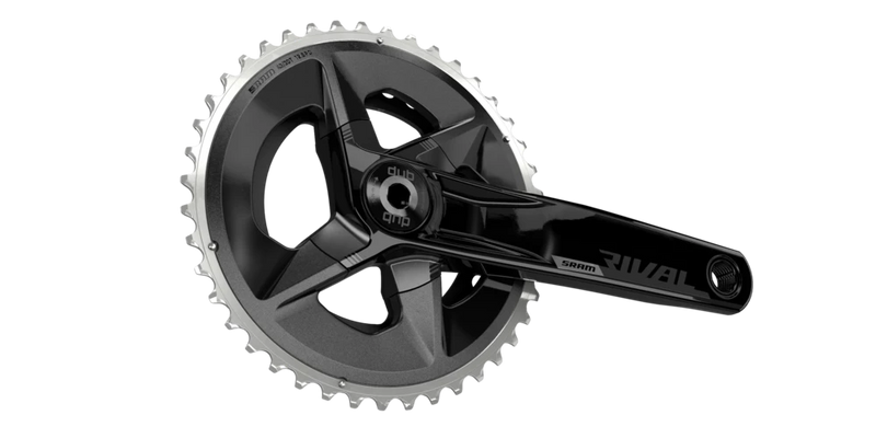Load image into Gallery viewer, SRAM, Rival D1 Wide 2x, Crankset, Speed: 12, Spindle: 28.99mm, BCD: 94, 43/30, DUB, 170mm, Black, Road Disc - TCR Sport Lab

