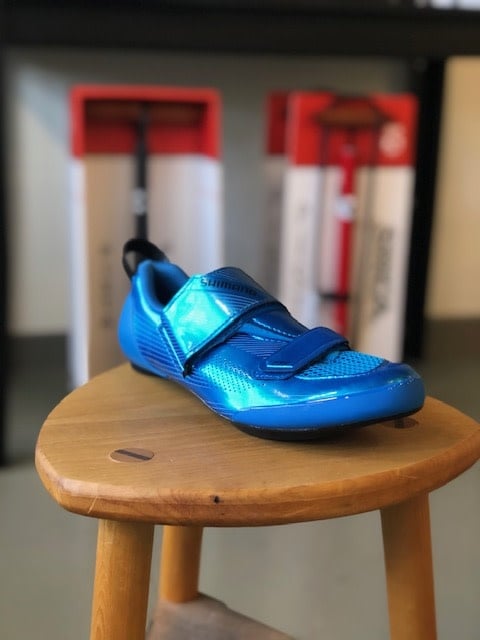Shimano - SH-TR901 - Tri Shoe - Blue - - TCR Sport Lab