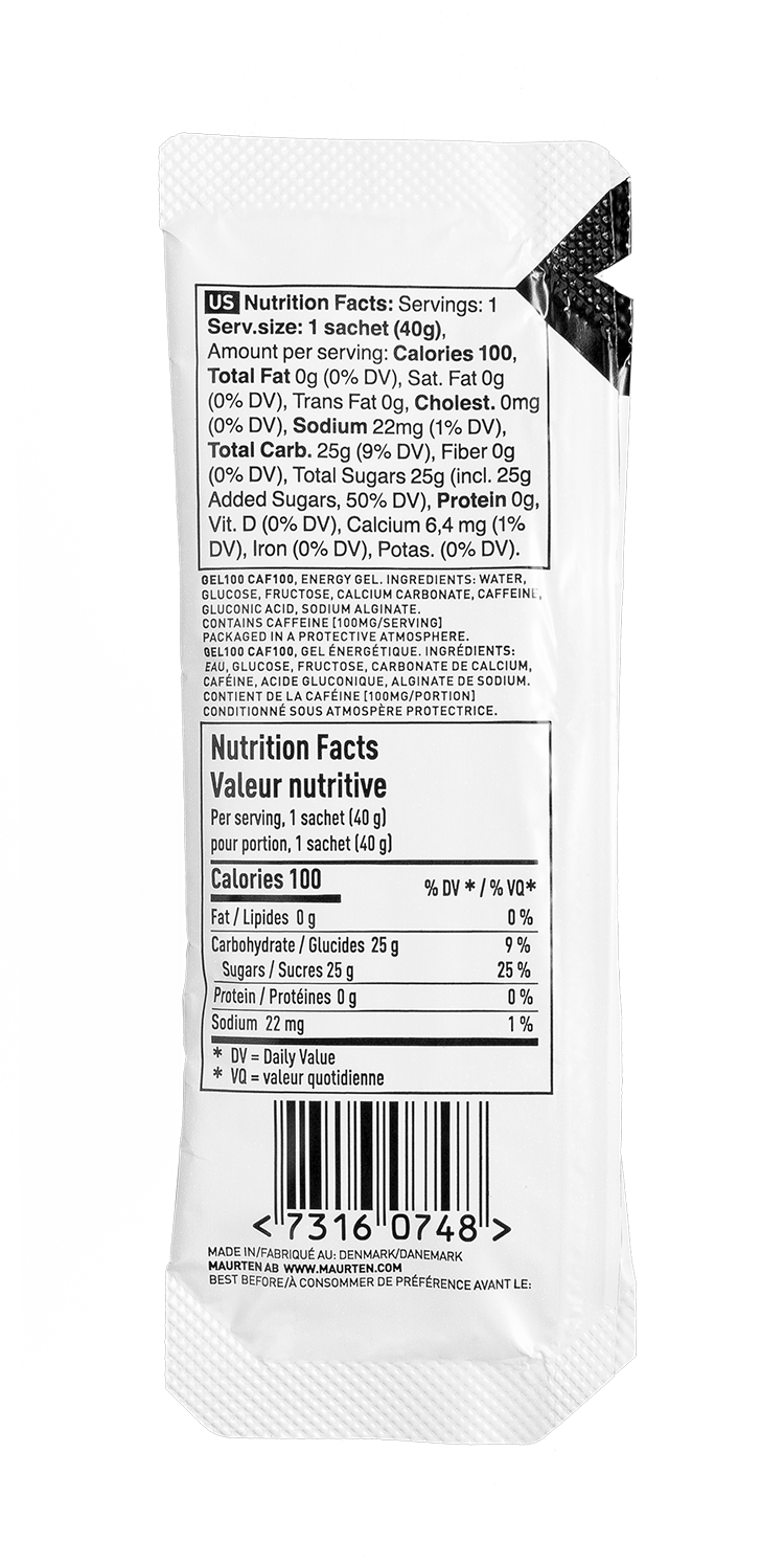 Load image into Gallery viewer, Maurten - GEL 100 CAF 100 box (12 servings)
