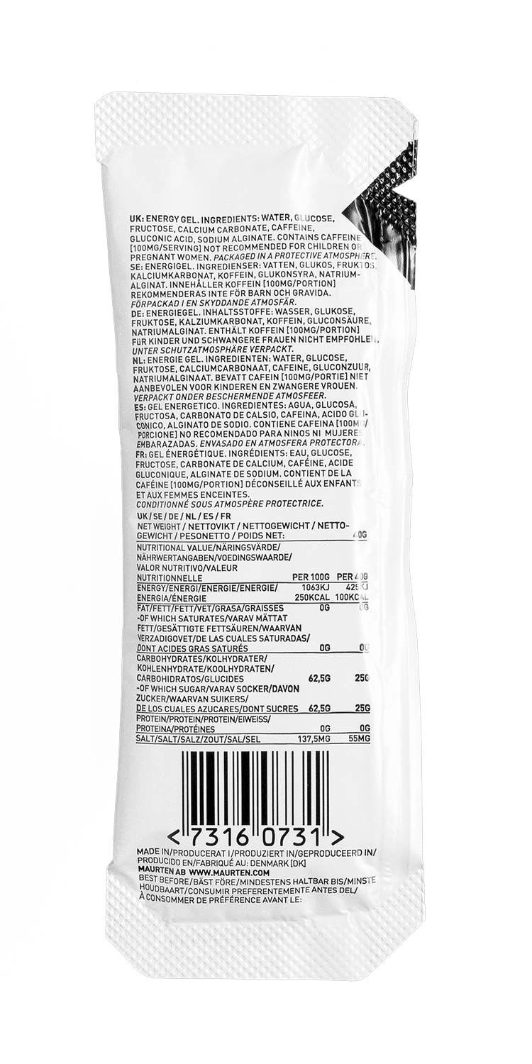 Load image into Gallery viewer, Maurten - GEL 100 CAF 100 box (12 servings)
