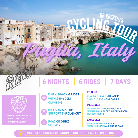 Puglia Cycling Camp 2027