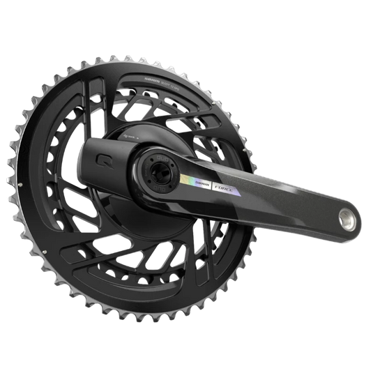 SRAM, Force D2 2x Power Meter Kit, Power Meter Crankset, Speed: 12, Spindle: 28.99mm, BCD: Direct Mount, 46/33 - TCR Sport Lab