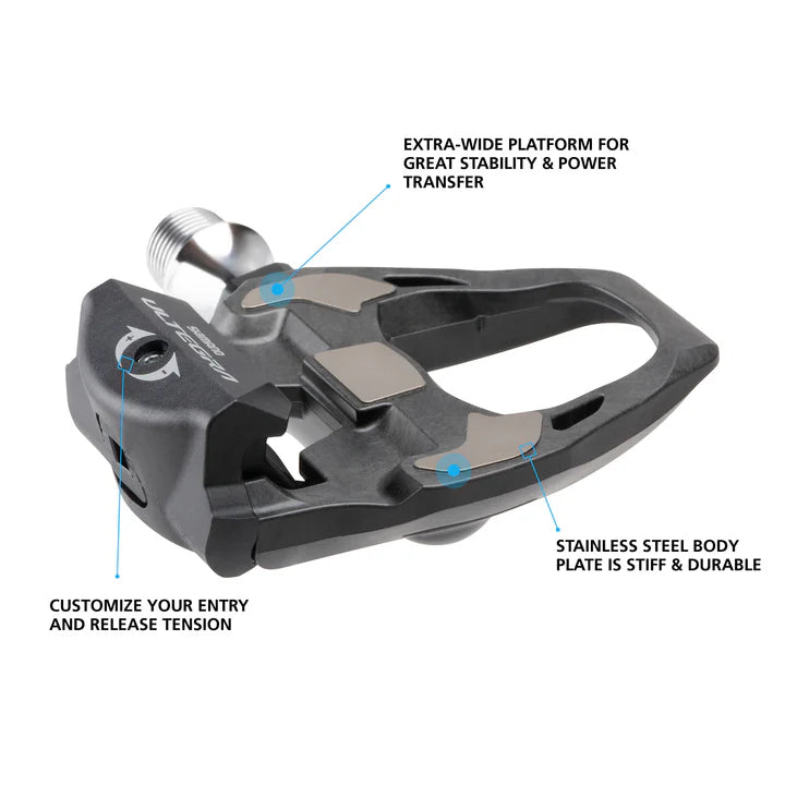Load image into Gallery viewer, Shimano - Pedal - PD-R8000  Ultegra  SPD-SL   W/Cleat(SM-Sh11)
