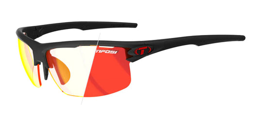 Tifosi  Rivet, Matte Black  Clarion Red Fototec