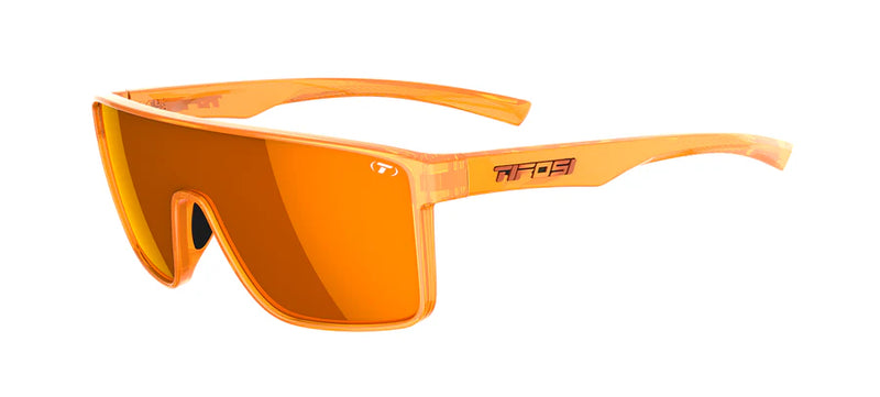 Load image into Gallery viewer, Tifosi - Sanctum, Amber Blaze Single Lens Sunglasses, Atomic Orange Mirror AR - TCR Sport Lab
