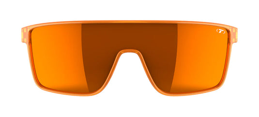 Tifosi - Sanctum, Amber Blaze Single Lens Sunglasses, Atomic Orange Mirror AR - TCR Sport Lab
