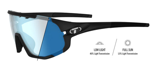 Tifosi- Sunglasses - Sledge- Crystal Orange- Clarion Blue/AC Red/Clear Lens - TCR Sport Lab