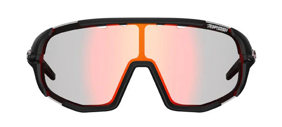 Load image into Gallery viewer, Tifosi - Sledge Lite, Matte Black Fototec Sunglasses , Clarion Red Fototec - TCR Sport Lab
