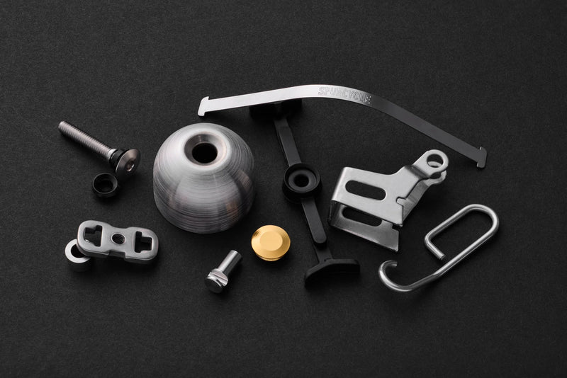 Load image into Gallery viewer, Spurcycle Original Bell - Black/Gold - TCR Sport Lab
