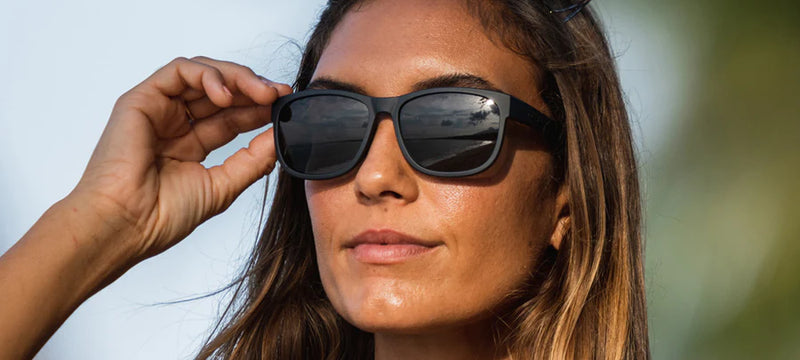 Load image into Gallery viewer, Swank, Blackout Single Lens Sunglasses, Smoke - TCR Sport Lab
