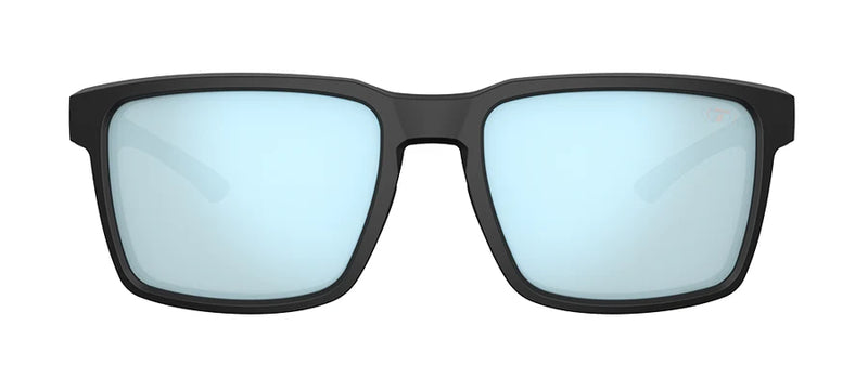 Load image into Gallery viewer, Tifosi  Sylo, Matte Black  Smoke Bright Blue lens
