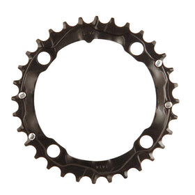 Truvativ, 32T, 9 sp, BCD 104mm, 4-Blt, Middle Chainring, Fr MTB triple