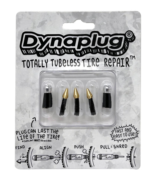 Dynaplug Tubeless Tire Repair Plugs, Combo 5 pack