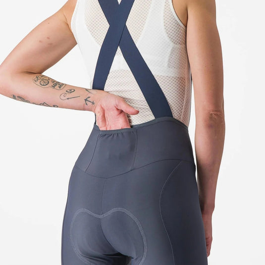 Castelli  Womens  Espresso Dt Bibshort