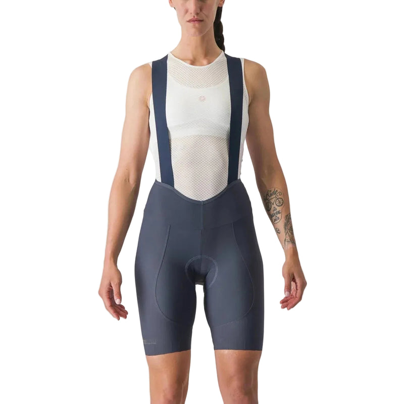 Load image into Gallery viewer, Castelli  Womens  Espresso Dt Bibshort
